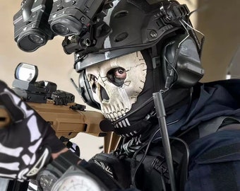 COD Ghost Headgear Mask COD19 Call of Duty 19cos Ghost Airstrike Balaclava Cap Ghost Call of Duty Masque intégral