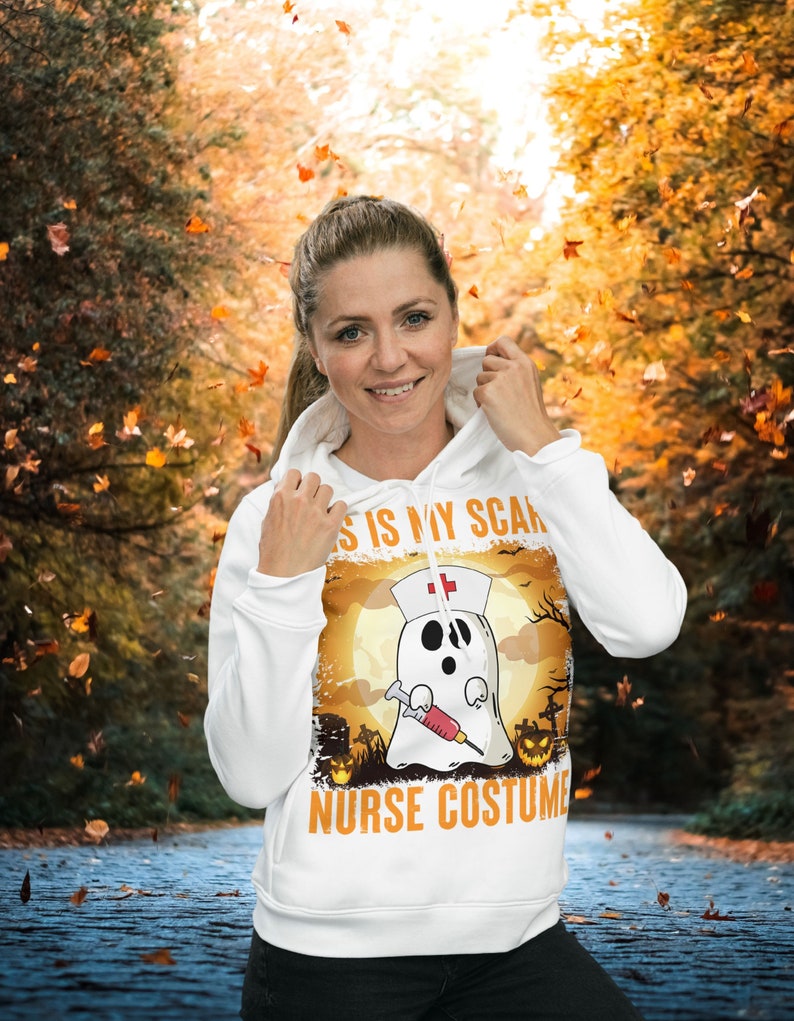 Scary Nurse Shirt Svg Ghost Nurses Svg Nurse Costume Svg Etsy