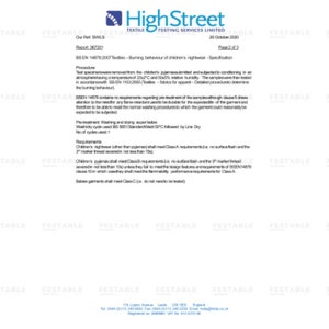 May include: Three-page document from High Street Marine Services Limited. The first page has a red "CENSORED" stamp. The second page details specifications. The third page contains a table of measurements and a small green and red logo.