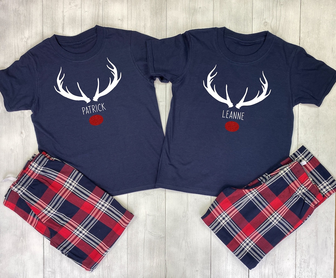 Matching Family Christmas Pyjamas, Personalised Pyjamas, Family Pyjamas