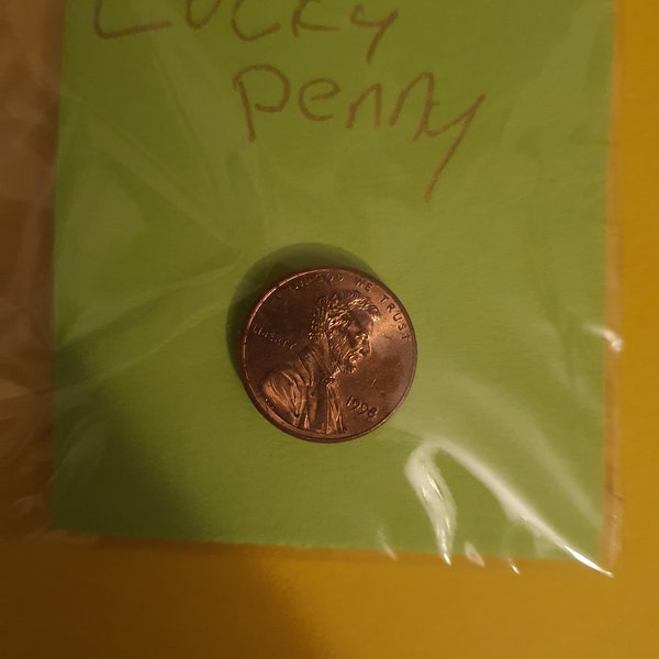 Lucky penny pin