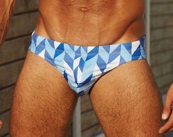 Bathing Suit for Men, Men&#39;s Handmade Swimsuit, Swim Brief, Swimsuit for Beach and Pool men