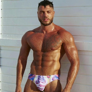 Bathing Suit for Men Men&#39;s Handmade Swimsuit, Swim Brief, Swimsuit for Beach and Pool,