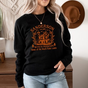 Sanderson Witch Museum Unisex Crewneck, Halloween Sweatshirt, Witch Sweatshirt, Cozy Fall Sweatshirt, Sanderson, Halloween Movie Shirt