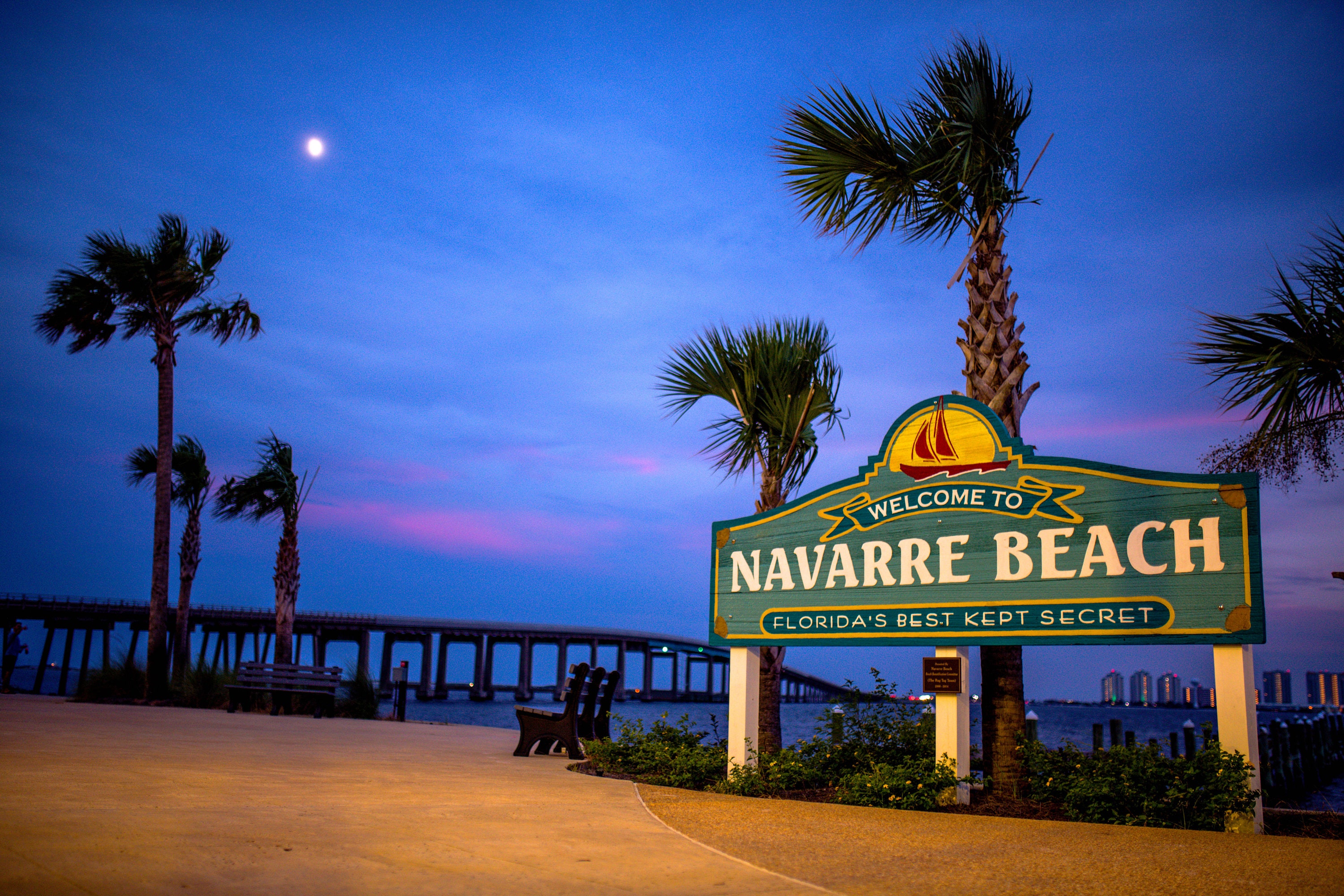 Large Canvas Beach Wall Decor, Navarre Beach Bridge Print, Beach  Photography, Sunset Art, Navarre FL Florida Photograph - Etsy