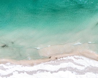 Impression de neige de plage de Navarre : papier peint galerie Florida Panhandle