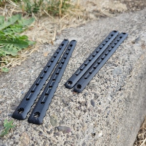 Nautilus v1/v2 G10 scales - Scoop - Black