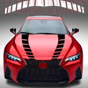 2 colori Nuovo esclusivo Sport Sticker Decal Sportello laterale per Lexus IS