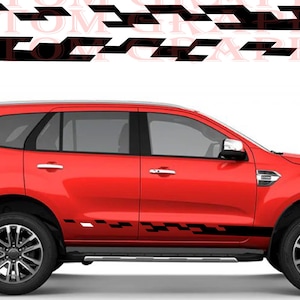 2 colori Nuovo esclusivo Sport Sticker Decal Sportello laterale per Ford Everest 2023