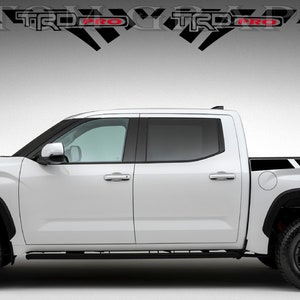 2 colori Nuovo esclusivo Sport Sticker Decal Sportello laterale per Toyota Tundra 2022