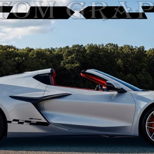 New Collection Stripe Decal Graphic stickers Kit Compatible with Corvette Z06 2023