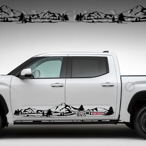 2 colori Nuovo esclusivo Sport Sticker Decal Sportello laterale per Toyota Tundra 2022