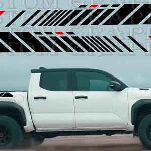 2 colori Nuovo esclusivo Sport Sticker Decal Sportello laterale per Toyota Tacoma TRD Off Road