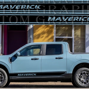 2 colori Nuovo esclusivo Sport Sticker Decal Sportello laterale per Maverick