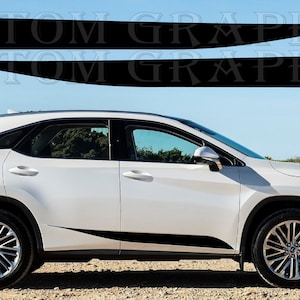 2 colori Nuovo esclusivo Sport Sticker Decal Sportello laterale per Lexus NX