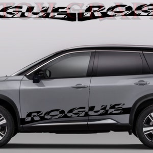 2 colori Nuovo esclusivo Sport Sticker Decal Sportello laterale per Nissan Rogue 2021