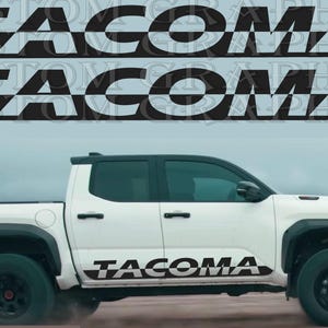 2 colori Nuovo esclusivo Sport Sticker Decal Sportello laterale per Toyota Tacoma TRD Off Road