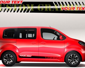 Sport Side Stripes Decal Sticker: Custom Vinyl Graphics