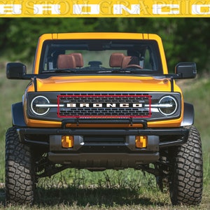 2 colori Nuovo esclusivo Sport Sticker Decal Sportello laterale per Bronco