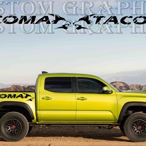 2 colori Nuovo esclusivo Sport Sticker Decal Sportello laterale per Toyota Tacoma Trail Edition