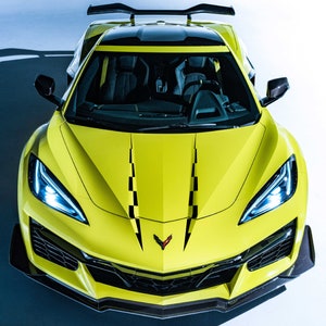 2 colori Nuovo esclusivo Sport Sticker Decal Sportello laterale per Corvette Z06 2023