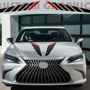 2 colori Nuovo esclusivo Sport Sticker Decal Sportello laterale per Lexus ES