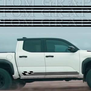 2 colori Nuovo esclusivo Sport Sticker Decal Sportello laterale per Toyota Tacoma TRD Off Road