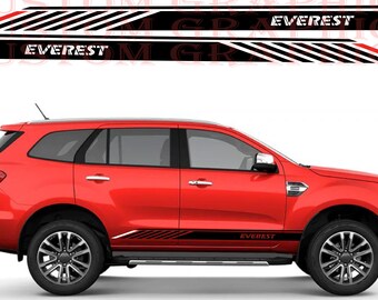 2 color Set of Stickers Decal Stripe body kit Compatible with Ford Everest 2023