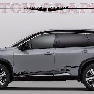 2 colori Nuovo esclusivo Sport Sticker Decal Sportello laterale per Nissan Rogue 2021