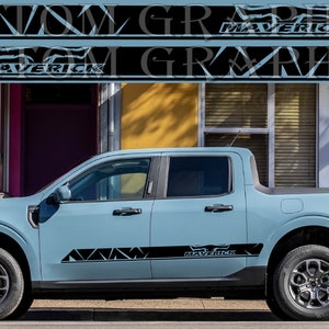 Maverick Truck Vinyl Decal Sticker Set: Sport Side Door Stripe
