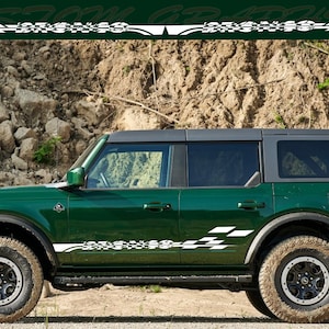 Exclusive Sport Sticker Decal Side Door For Bronco