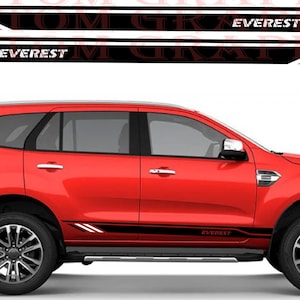2 colori Nuovo esclusivo Sport Sticker Decal Sportello laterale per Ford Everest 2023