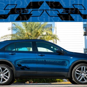 2 colori Nuovo esclusivo Sport Sticker Decal Sportello laterale per Cadillac XT4