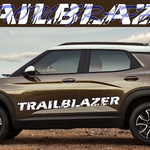 2-kolorowa nowa ekskluzywna naklejka sportowa kalkomania boczne drzwi do Chevrolet Trailblazer