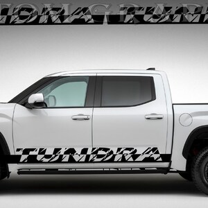 2 colori Nuovo esclusivo Sport Sticker Decal Sportello laterale per Toyota Tundra 2022