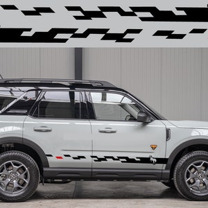 Cartes graphiques personnalisées en vinyle compatibles avec Ford Bronco Sport