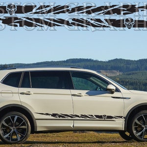 2 colori Nuovo esclusivo Sport Sticker Decal Sportello laterale per Tiguan