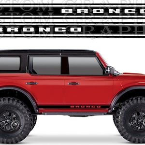 2 colori Nuovo esclusivo Sport Sticker Decal Sportello laterale per Bronco