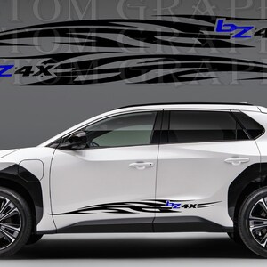 2 colori Nuovo esclusivo Sport Sticker Decal Sportello laterale per Toyota bZ4X 2023