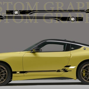 2 colori Nuovo esclusivo Sport Sticker Decal Sportello laterale per Nissan Z 2023