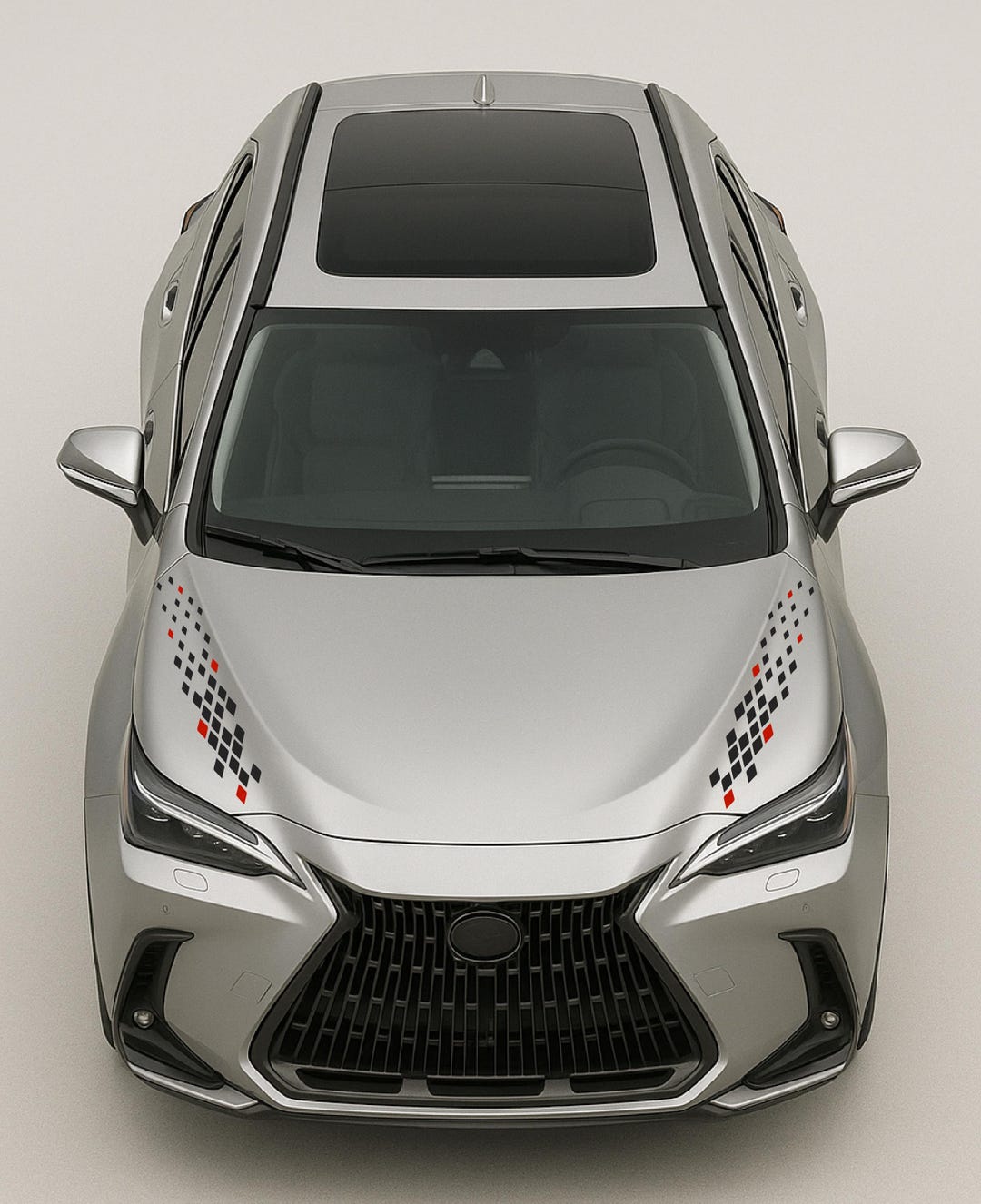 Transform Your Ride With Custom Hood Vinyl Car Stickers Compatible With ...