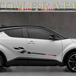 2 colori Nuovo esclusivo Sport Sticker Decal Sportello laterale per Toyota C-HR GR Sport 2021
