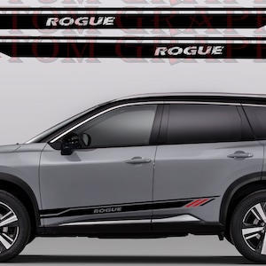 Exclusive Sport Sticker Decal Side Door Stripes Compatible with  Rogue 2021