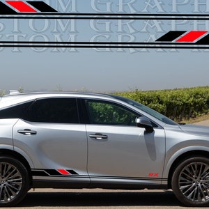 2 colori Nuovo esclusivo Sport Sticker Decal Sportello laterale per Lexus RX