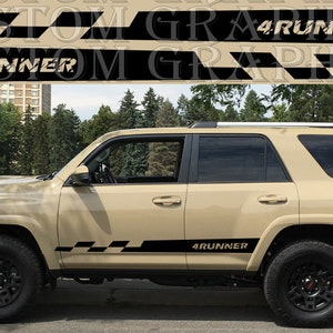 2-kolorowa nowa ekskluzywna naklejka sportowa kalkomania boczne drzwi do Toyota 4Runner TRD Pro