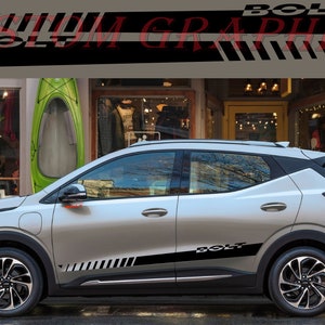 2 colori Nuovo esclusivo Sport Sticker Decal Sportello laterale per Chevrolet Bolt