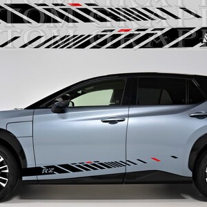 2 colori Nuovo esclusivo Sport Sticker Decal Sportello laterale per Lexus RZ 450e 2023