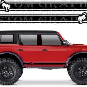 2 colori Nuovo esclusivo Sport Sticker Decal Sportello laterale per Bronco