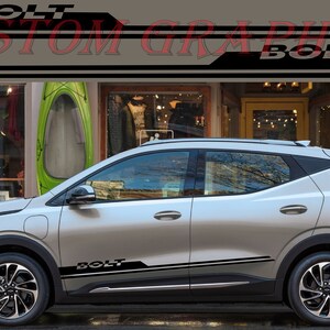 2 colori Nuovo esclusivo Sport Sticker Decal Sportello laterale per Chevrolet Bolt