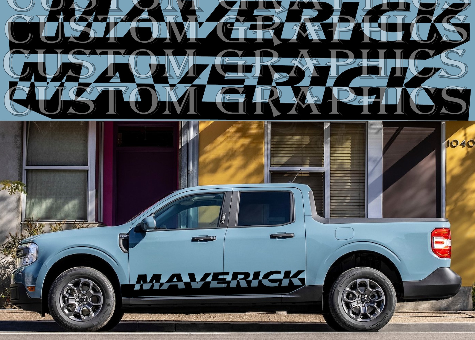Maverick R Xrc Sticker Exclusive Sport Sticker Decal Side Door Stripes Compatible With ...